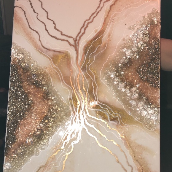 Geode Wall Art Resin Painting